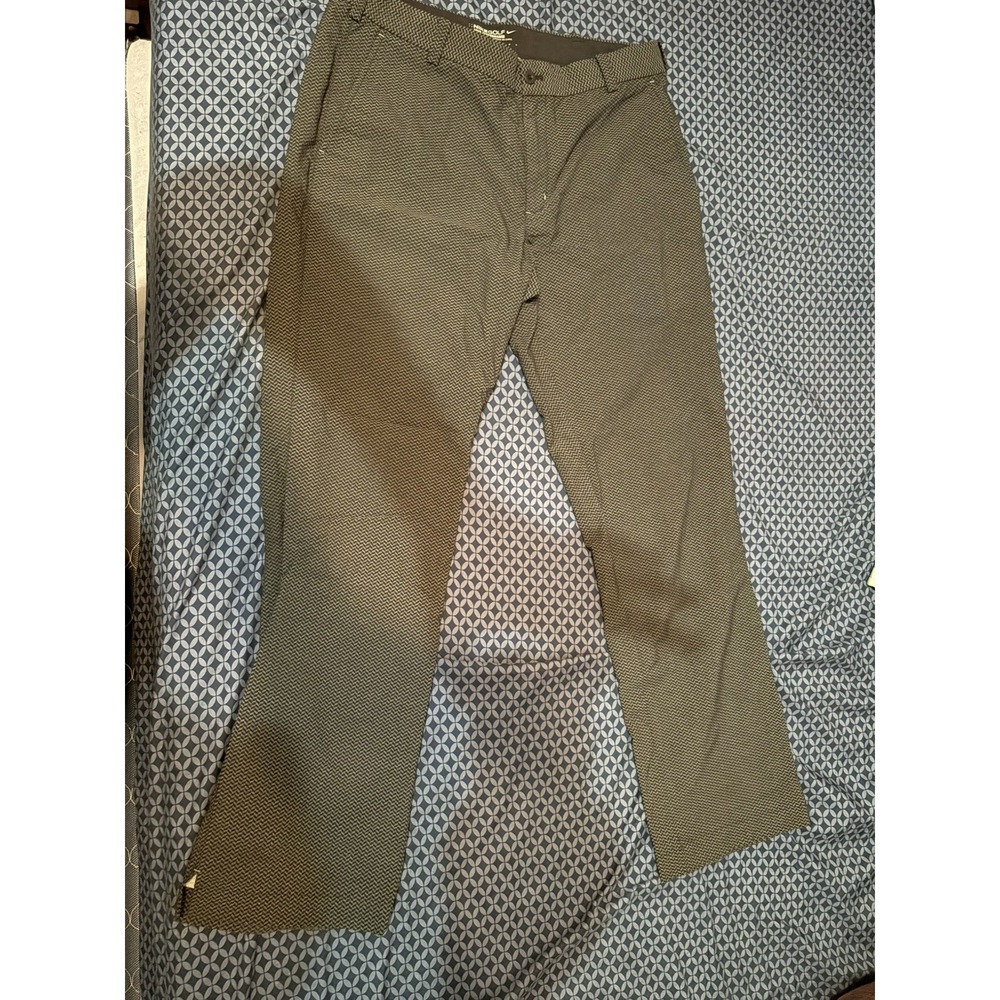 Nike Golf Nike Dry Fit Pants Mens 34x32 Gray Straight Stretch Waistband